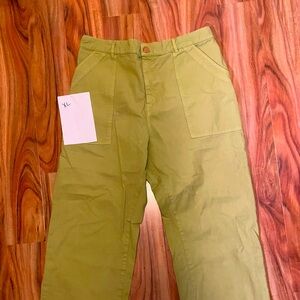 Xl lime green work pants from big bud press